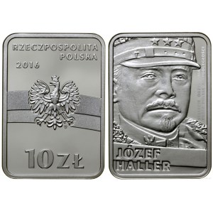 Polska, 10 złotych, 2016, Warszawa