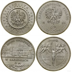 Polsko, Lot 2 x 2 zloté, 1995, Varšava