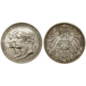 Niemcy, 2 marki zaślubinowe, 1903 A, Berlin
