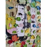 Catherine Czech, Yellow-green abstraction, 2024