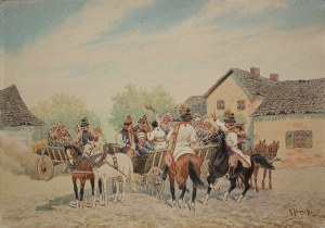 Kajetan KOSIŃSKI (1847-1935), Wesele krakowskie