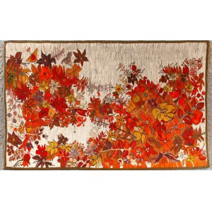Jolanta OWIDZKA (1927-2020), kilim a pettine Żywopłot (5/9), Cooperativa di Artigianato Artistico e Popolare Pilsko