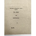 [Podział katastralny, zbiór plonów] Cyrkularz, Okólnik dla diecezji wadowickiej - Wadowice 1854 [ Bystra, Meszna, Biała, Lipnik, Kozy, Kęty, Kaniów, Czaniec]