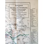 Oberschlesisches Industriegebiet - Bergbaukarten, Erzlagerstätten - Ausgestellt beim Königlichen Bergamt Breslau 1913 [ Katowice, Bytom, Schlesien].