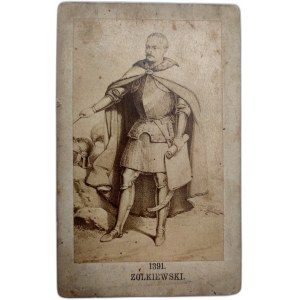Stanisław Żółkiewski - fotografia kartonikowa ok. 1900 rok