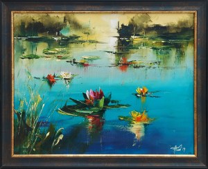 Alfred Anioł, Nad stawem, 2019