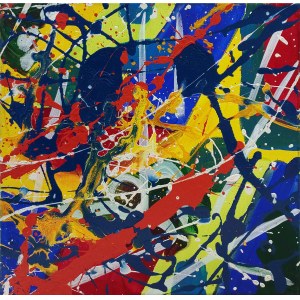 Pawel Kluza (b. 1983), Pollock no. 135, 2018