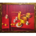 Gennadiy Tishchenko, Martwa natura ze złotem, 2007