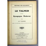 A. F. Saubin - Le Talmud et la Synagogue Moderne - Paris 1912