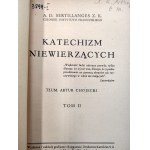 Sertillanges A.D. - Katechizm Niewierzących - komplet T.I-II - Katowice 1938