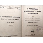 Rodritius A. - On the conduct of perfection and Christian virtues - Complete T. I-VI - Krakow 1929