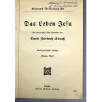 D. F. Straus - Das Leben Jezu - Lipsk 1904. CZ. I-II