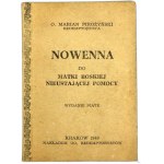 Nowenna do Matki Nieustającej Pomocy dwa wydania - Kraków 1937 i 1949