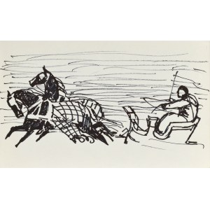 Ludwik MACIĄG (1920-2007), Jazda saniami
