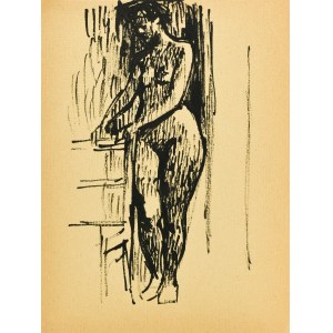 Ludwik MACIĄG (1920-2007), Akt kobiety stojącej