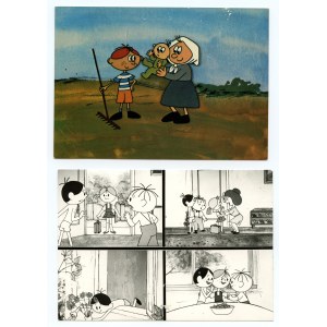 Set di 5 cartoline con fotogrammi del film