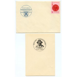Cards + envelope - Numismatic exhibition
