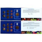 FRANCJA, SŁOWACJA, NIEMCY, WŁOCHY - zestawy monet euro z okazji Mistrzostw Świata w Piłce nożnej Francja 2010