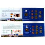 FRANCJA, SŁOWACJA, NIEMCY, WŁOCHY - zestawy monet euro z okazji Mistrzostw Świata w Piłce nożnej Francja 2010