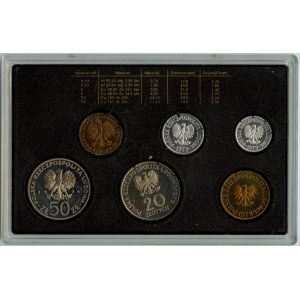 Polish circulation coins 1979 - set of 6 coins