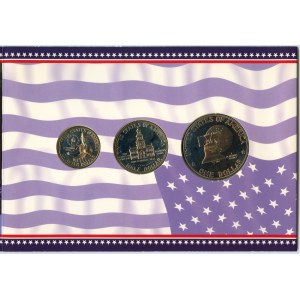 USA - zestaw 3 monet 1976