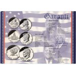 USA - zestaw 3 monet 1976