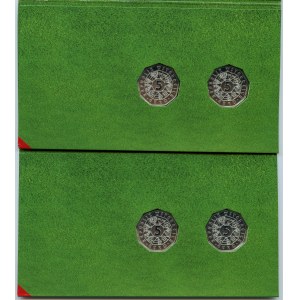 RAKOUSKO - sada 2 x 5 eur 2008