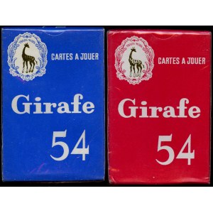 Karty do gry - Giraffe - 2 talie