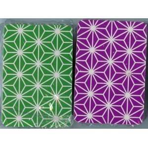 Mini playing cards (in plastic box) - Flowers