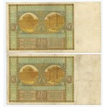 50 zloty 1929 - set of 11 banknotes