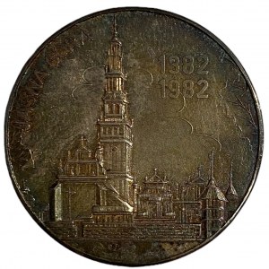 Jasná Hora 1982 medaile Jan Pavel II - Ag 925, 48,2 gramů