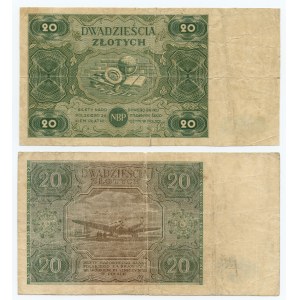 20 or 1946 et 1947