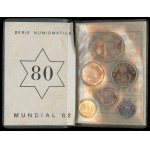 HISZPANIA - Mundial 1982 - zestaw 18 monet
