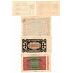 NIEMCY - zestaw 15 banknotów z 1923