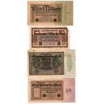 NIEMCY - zestaw 15 banknotów z 1923