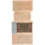 NIEMCY - zestaw 15 banknotów z 1923