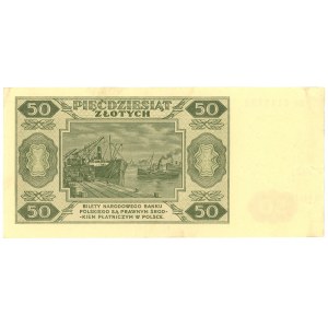 50 zloty 1948 - BE series