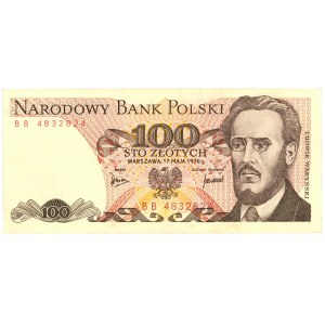 100 zloty 1976 - BB series