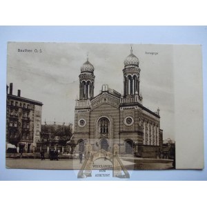 Bytom, Beuthen, synagoga, 1920