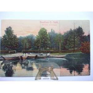 Bytom, Beuthen, City Park, 1911