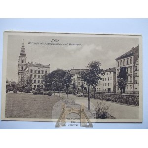 Nysa, Neisse, école secondaire, vers 1920