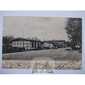 Łambinowice, Lamsdorf, plac ćwiczeń, 1906