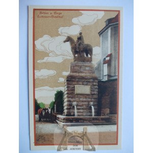 Sobótka, pomnik Lutzowa, ok. 1910
