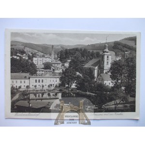 Głuszyca, Wustegiersdorf, panorama, ok. 1925