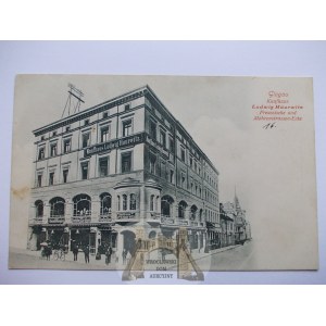 Głogów, Glogau, dom handlowy, Ludwig Haurwitz, ok. 1910