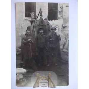 Pieńsk, Penzig, kocioł, prywatna kartka, 1928