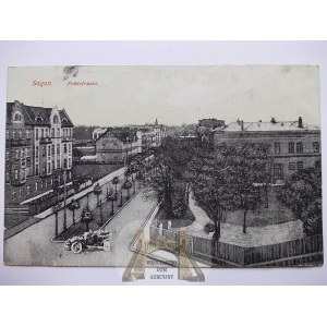 Żagań, Sagan, Pohlstrasse, 1916
