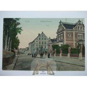 Żary, Sorau, rue Dworcowa, 1906