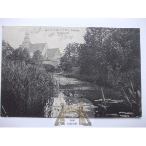 Gryfice, Greifenberg, staw, 1908