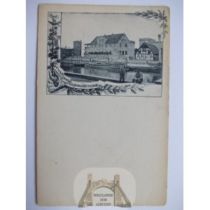 Darłowo, Darłówko, gruss, ok. 1900